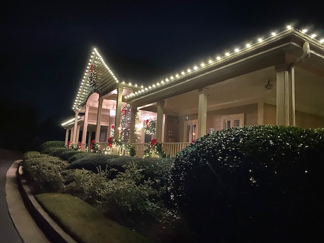 Christmas Light Installation in Hillsborough NC