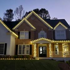 Christmas Lights Installation in Cumming, GA 2