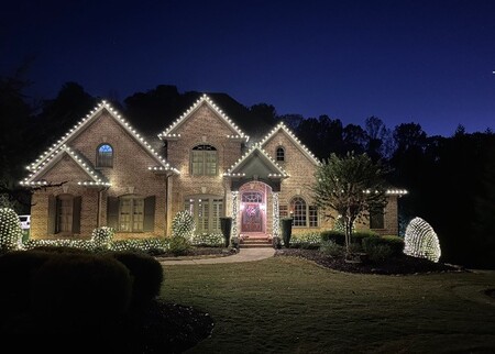 Christmas light installation in atlanta area cover