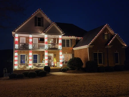 Christmas light installation in atlanta area